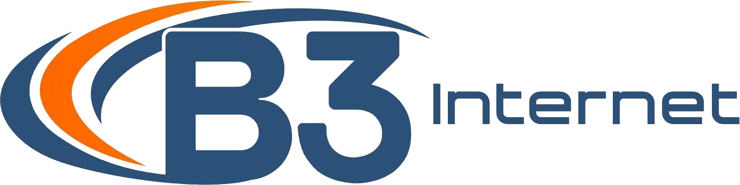 B3 Internet - Internet Fibra Rápida e Estável